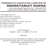 PERUBAHAN PERIODISASI DAN PENYAMPAIAN BERKAS USUL KENAIKAN PANGKAT PNS DI LINGKUNGAN PEMERINTAH KABUPATEN LAMPUNG SELATAN TAHUN 2025